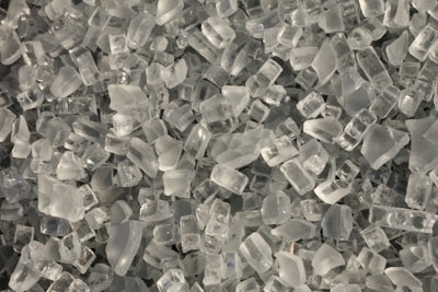 clear white fireglass