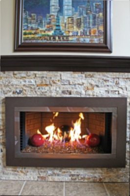 Rich Guerra custom fireplace surround