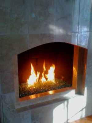 fireplace fireglass pictures
