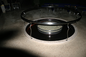 Indoor fire pit table propane
