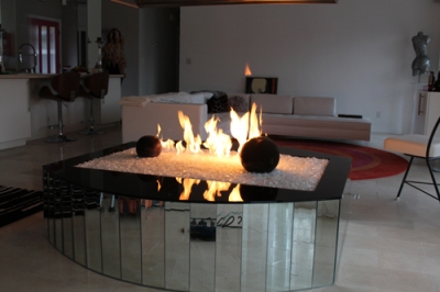 Palm Springs Indoor Fire Pit
