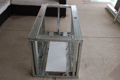 Tomburo fire table metal framework