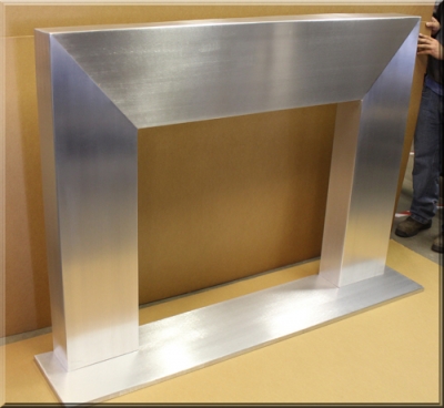 Stainless Steel Fireplace Surrounds, Stainless Steel Fire Surround
