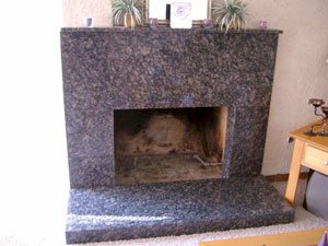 Marble fireplace conversion ideas